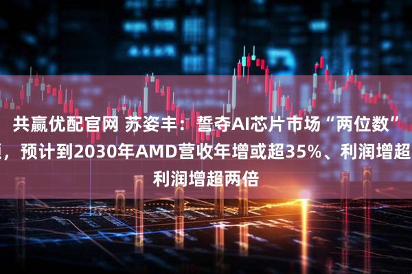 共赢优配官网 苏姿丰：誓夺AI芯片市场“两位数”份额，预计到2030年AMD营收年增或超35%、利润增超两倍