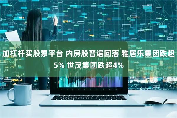 加杠杆买股票平台 内房股普遍回落 雅居乐集团跌超5% 世茂集团跌超4%